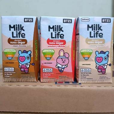 susu uht milklife 115 ml bisa ekspedisi