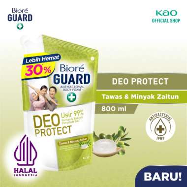 Promo Harga Biore Guard Body Foam Active Antibacterial 800 ml - Blibli