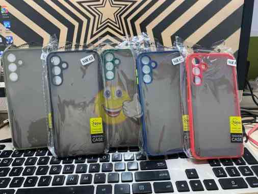 Casing Case Bumper Softcase Samsung A15 / A35 / Samsung S23 FE SoftCase Pelindung Hp Samsung A35 Hijau Tua