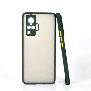 Casing Case Bumper Softcase Infinix GT10 Pro Pelindung Hp Hijau Tua