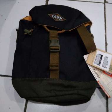 Tas slempang Eiger Triporter 2.0 pouch khaki Hitam