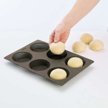 Lekue Roll Bread Mold 6 cav