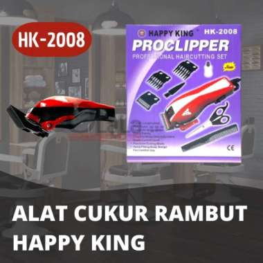 Alat cukur elektrik /mesin cukur rambut elektrik merk happy king