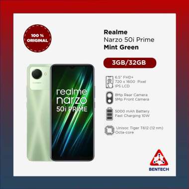Realme Narzo 50i Prime 3/32gb-Mint green