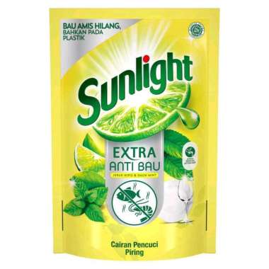 Sunlight Mint Anti Bau Sabun Cuci Piring 700ML