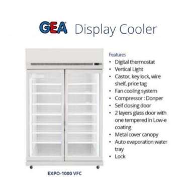 GEA EXPO-1000TH SHOWCASE CHILLER GEA EXPO-1000 TH MADE THAILAND