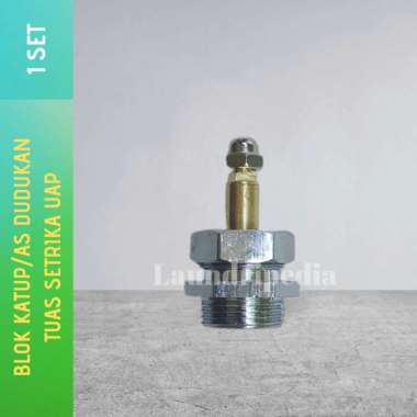 Blok Katup / As Dudukan Tuas Setrika Uap Geser