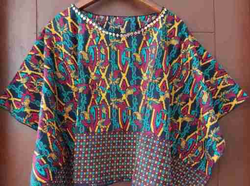 Blouse Batik Wanita Model Kelelawar - Baju Batik Atasan Wanita