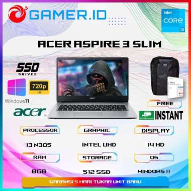 ACER ASPIRE 3 A314 i3 N305 (8 CORE) 8GB/512SSD W11+OHS