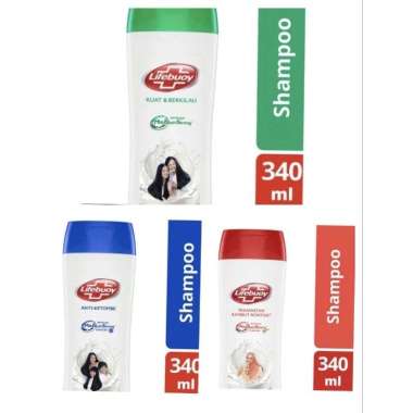 Lifebuoy Shampoo 340ml - Shampo Lifebuoy Botol RAMBUT RONTOK