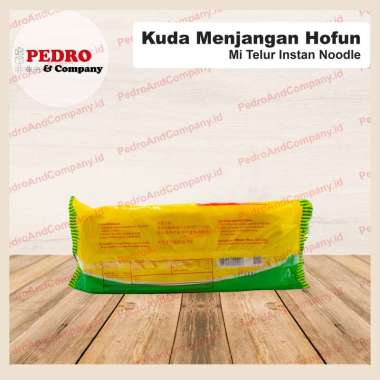 mie telur kuda menjangan hofun 200 gram - instant noodle