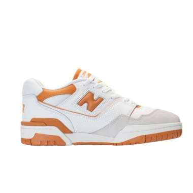 Sepatu Pria New Balance 550 White/Sephia Orange (BB550LSC ) Original 44