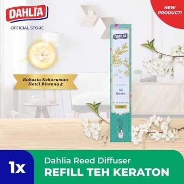 Dahlia Reed Diffuser Teh Keraton Refill