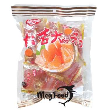 Naraya Orange Candy/Jelly Jeruk Naraya/Permen Manisan Mandarin 500g