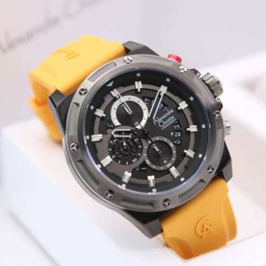 ALEXANDRE CHRISTIE AC6506 / AC 6506 CASE BLACK RUBBER ORIGINAL - black blue black yellow