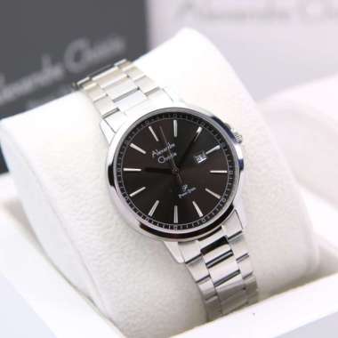 ALEXANDRE CHRISTIE AC1014 / AC 1014 SILVER BLACK WANITA ORIGINAL