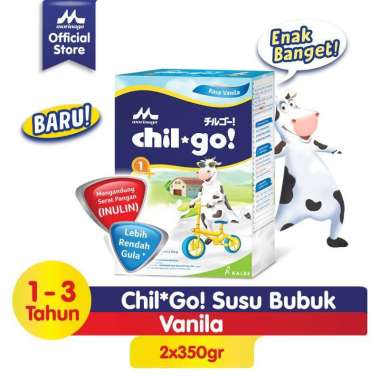 Promo Harga Morinaga Chil Go Bubuk 1 Vanilla 700 gr - Blibli