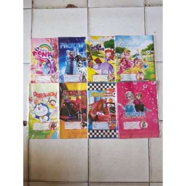 Sampul Buku Boxy/ Big Boss Batik/ Fancy Full Color Full Color