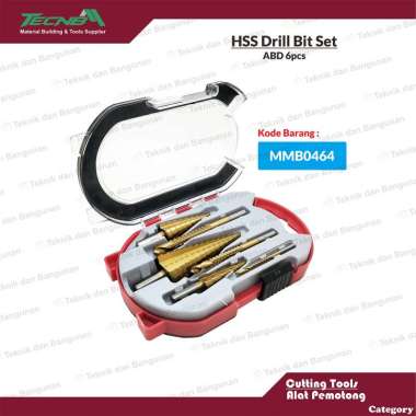 Mata Bor Pagoda Plus Mata Bor Gergaji Titanium Set 6 pcs ABD