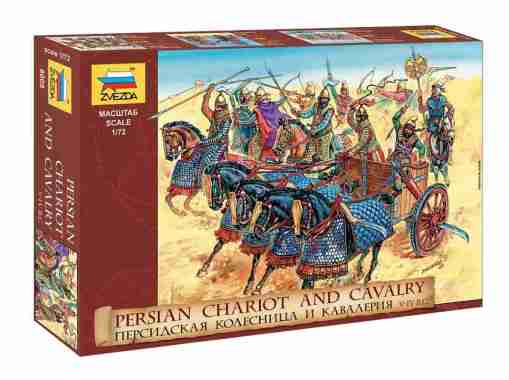 Figure Persian chariot and cavalry Skala 1:72 Zvezda