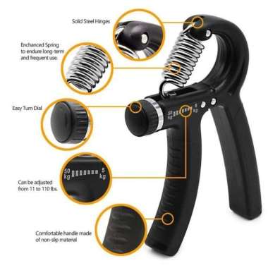 Handgrip Counter - Alat Latih Otot Tangan - Gripper Alat Olahraga Alat olahraga Handgrip A