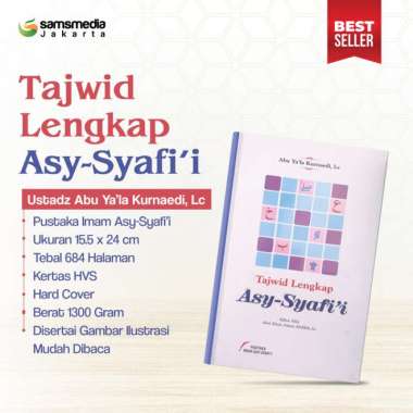 [Original] Buku Tajwid Lengkap Asy Syafii - Pustaka Imam Syafii