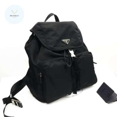 PRADA 1BZ005 zaino tessuto backpack nylon black - 100% Authentic