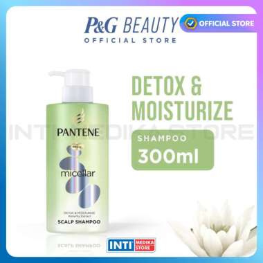 PANTENE - Shampoo MICELLAR WATER | Sampo Rambut Kering dan Rontok Detox & Moisturize