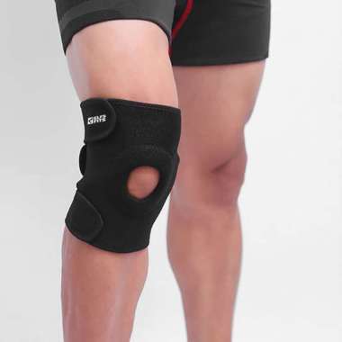 Verish Knee Support Wrap Pelindung Lutut Hitam