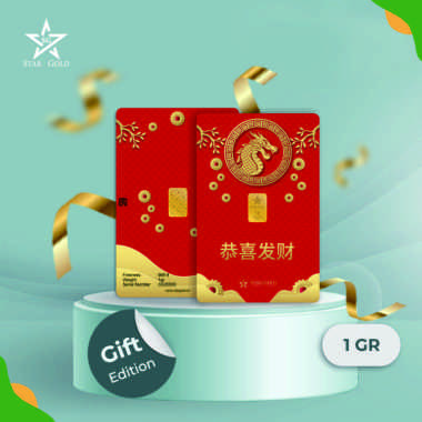 StarGold Logam Mulia Edisi Imlek (Shio Naga 2) 0.5 gram