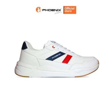 Phoenix Hikaru Sepatu Training Pria - White/Navy 43