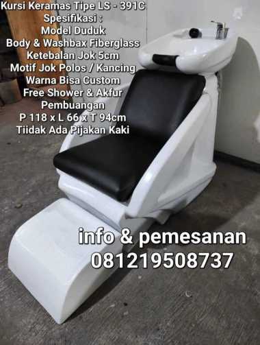 Kursi keramas duduk Washbak/kursi keramas cuci rambut tanpa pijakan kaki!!
