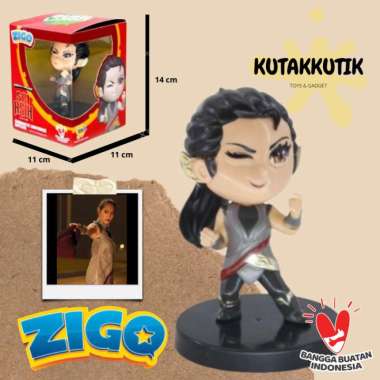 Mainan Action Figure Super Hero Pahlawan Indonesia Sri Asih Figure Zigo Kostum di Film Sri Asih V1