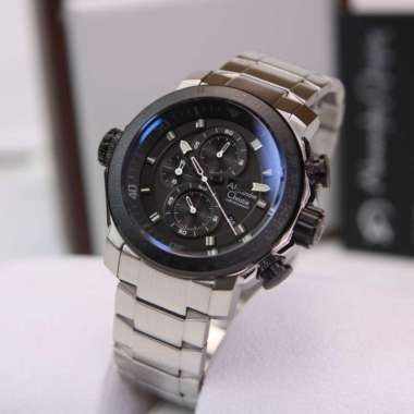 ALEXANDRE CHRISTIE AC 6565 SILVER BLACK STAINLESS. ORIGINAL