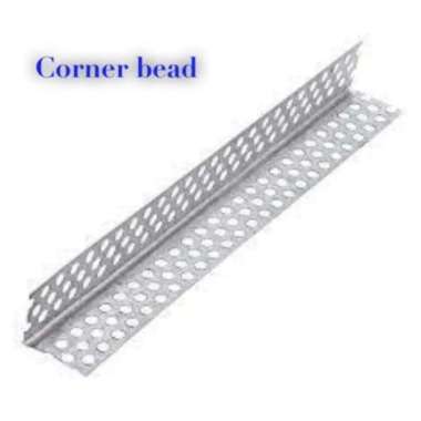 Corner Bead Gypsum Aplus Pelindung Sudut 2cm x 2cm 2x2 cm 1.5 meter