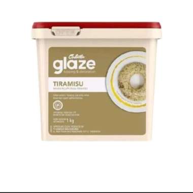 Colatta Glaze 1kg 1 kg Selai Tiramisu Strawberry White Dark Greentea - GreenTea Tiramisu