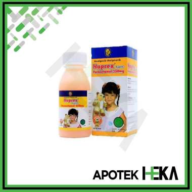 Naprex Sirup 60 ml - Parasetamol Syrup Demam Anak
