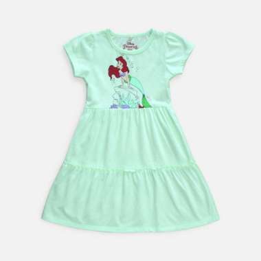 Dress Anak Green/ Disney Princess Ariel M