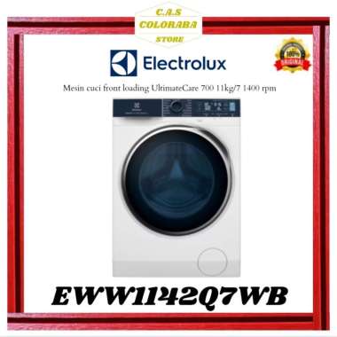MESIN CUCI ELECTROLUX EWW1142Q7WB MESIN CUCI FRONT LOADING 11 KG DRYER 7 KG INVERTER EWW11 EWW1142 E