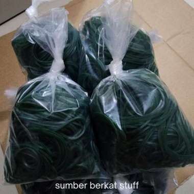 Karet Gelang Hijau Besar 100 gram