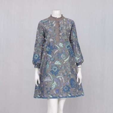 TUNIK KINANTI 01 JUMBO LD 120 LD 125 LD 130LD 140 | OVER SIZE ATASAN BAJU KERJA BATIK WANITA MOTIF A