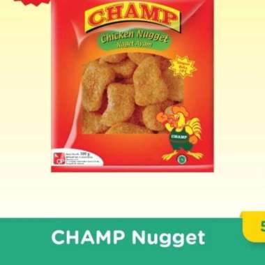 Champ Chicken Nugget 500G Nugget Ayam Champ 500gr