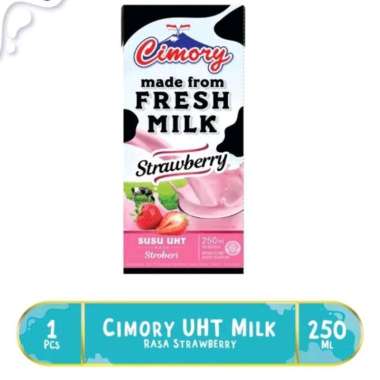 Cimory Susu UHT Strawberry 250ml
