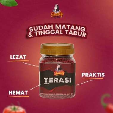 Terasi Tabur Merah Teh Shanty TrasiBotol 125g