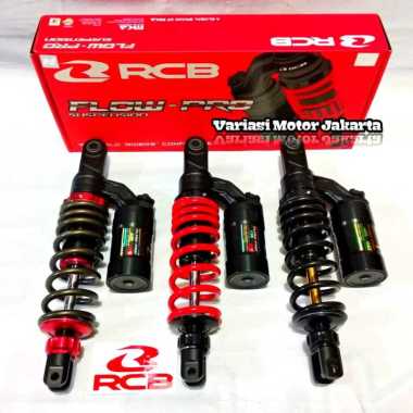 Shock Belakang Beat Fi Vario 125 Vario 150 RCB Flow Pro BLACK AS GOLD