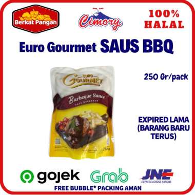 EURO GOURMET Saus BBQ 250gr