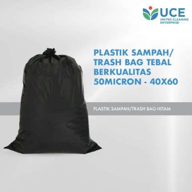 Plastik Sampah / Trash Bag TEBAL BERKUALITAS 50micron 60X100