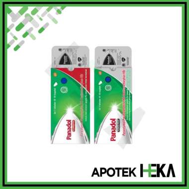Panadol Cold & Flu Hijau Strip isi 10 Tablet - Flu dan Batuk