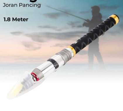 Joran Pancing Mini Portable Fishing Antena Tescopic Profesional