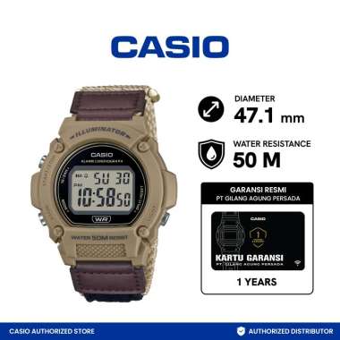 Jam Tangan Pria CASIO W-219HB-5AVDF